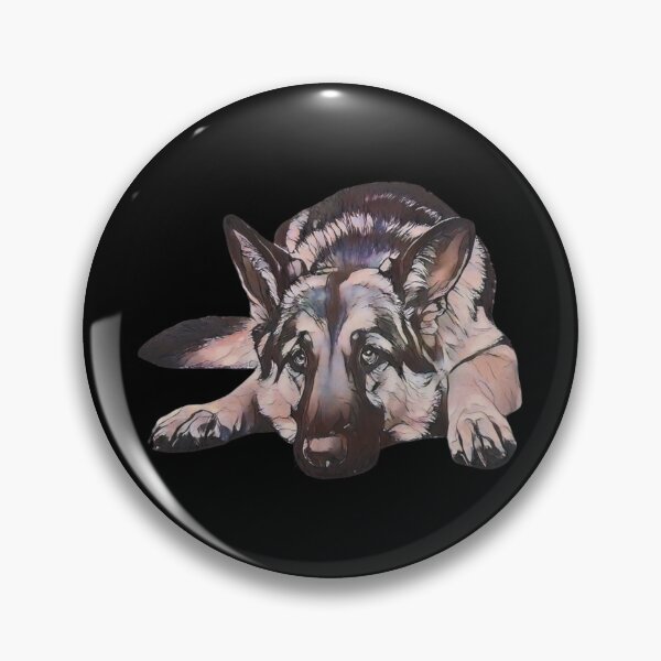 Item preview, Black and brown German Shepherd designed and sold by MagelliShop.