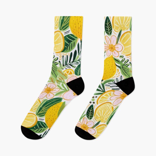 Item preview, Tropical Sunshine Citrus Harmony Lemon Blossom Delight designed and sold by Mehwish.