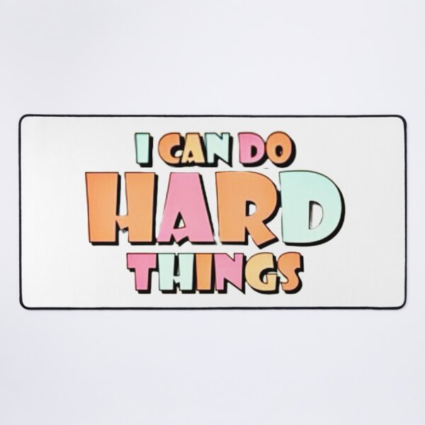 Item preview, I Can Do Hard Things designed and sold by Mahe Jabeen.