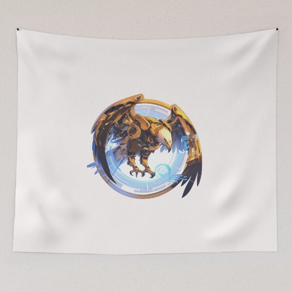 Item preview, Cyber eagle // eagle // Cool Animal // Cyber Animal // Future Animal Art // Animal Warrior // Animal Cute Art // Gaming Aesthetic stickers designed and sold by SMARTKIT  DESIGNAGENCY.