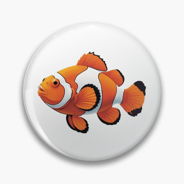 Item preview, Clownfish in cartoon drawing style. Underwater artwork.  designed and sold by Andrey-Myagkov.