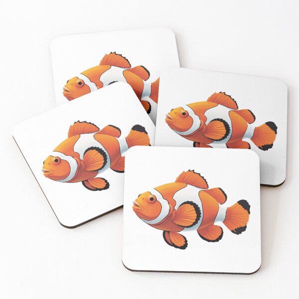 Item preview, Clownfish in cartoon drawing style. Underwater artwork.  designed and sold by Andrey-Myagkov.