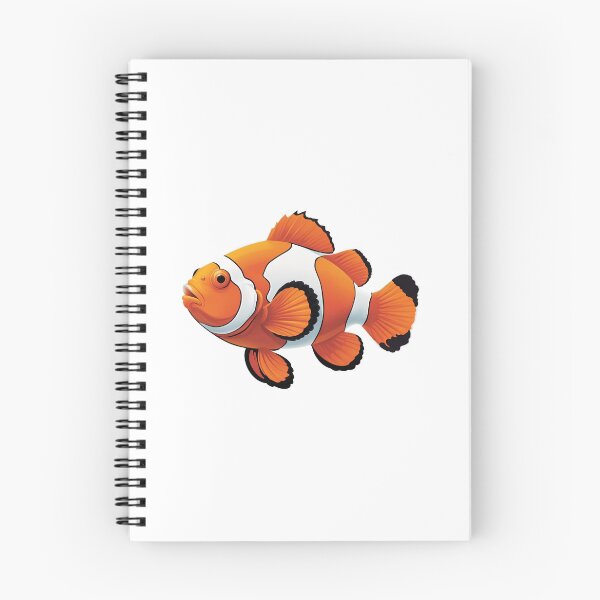Item preview, Clownfish in cartoon drawing style. Underwater artwork.  designed and sold by Andrey-Myagkov.