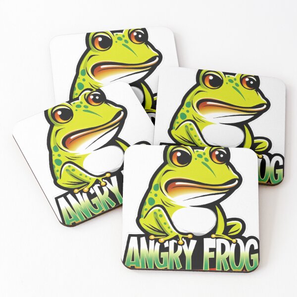 Item preview, Angry Frog: Impactful Design for Your Brand designed and sold by Jr-Mensagens.