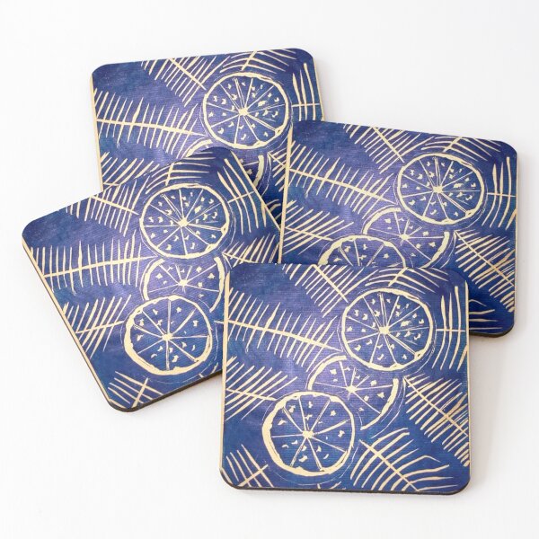 Item preview, Linograph Print - Tropical Theme designed and sold by Ninetay Four.