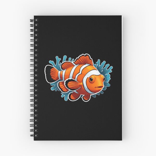 Item preview, Clownfish among anemones. Underwater artwork. Cartoon drawing style designed and sold by Andrey-Myagkov.
