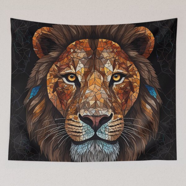 Item preview, Lion Mosaic Portrait designed and sold by FocusedArt.