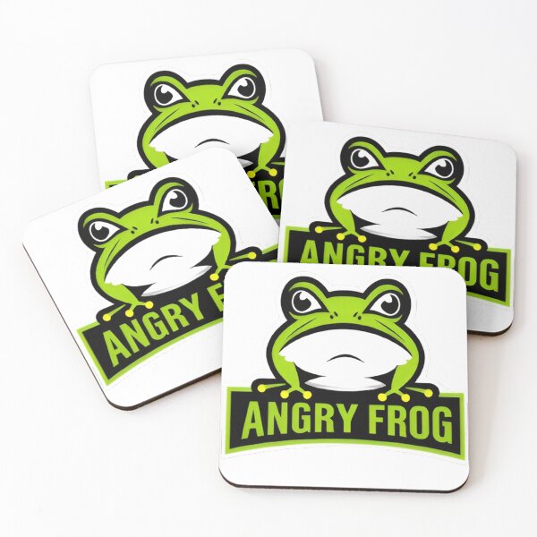 Item preview, Angry Frog: Impactful Design for Your Brand designed and sold by Jr-Mensagens.
