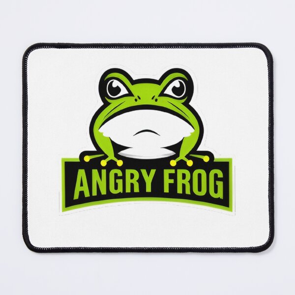Item preview, Angry Frog: Impactful Design for Your Brand designed and sold by Jr-Mensagens.