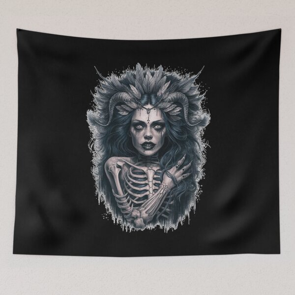 Item preview, Scary Woman Face designed and sold by YoungMind95.
