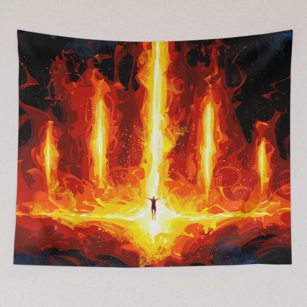 Item preview, Fifth Element Fire designed and sold by Nikita Abakumov.