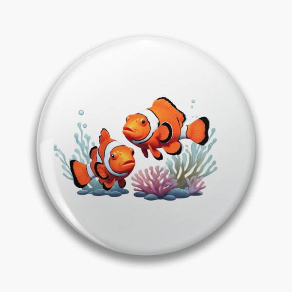 Item preview, Clownfishes among anemones. Underwater artwork.Cartoon drawing style designed and sold by Andrey-Myagkov.