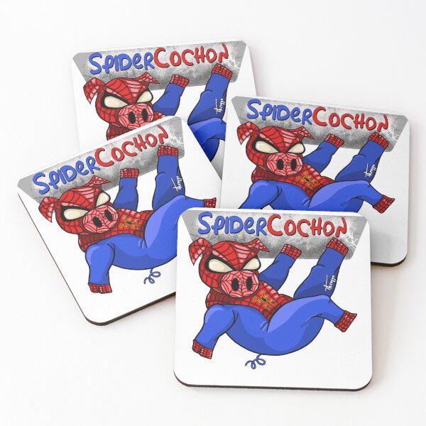 Item preview, spiderpig - text and white background designed and sold by Themys24.