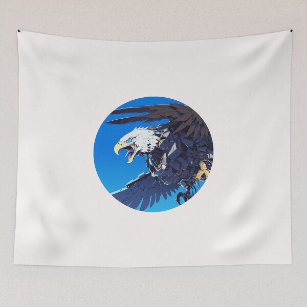 Item preview, Cyber eagle // eagle // Cool Animal // Cyber Animal // Future Animal Art // Animal Warrior // Animal Cute Art // Gaming Aesthetic stickers designed and sold by SMARTKIT  DESIGNAGENCY.