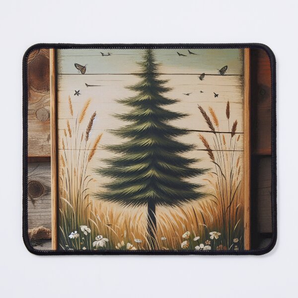 Item preview, Pine treee painting designed and sold by Thedigital91.