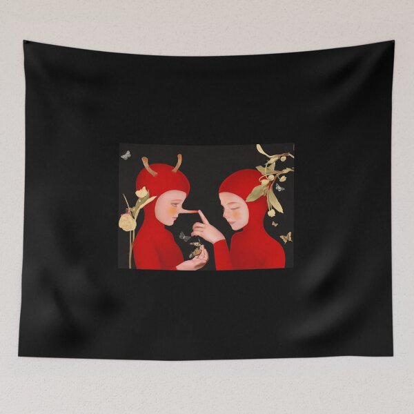 Item preview, PANRAN designer brand creative peripheral art painting "Blinded by cute lies" designed and sold by PANRAN.