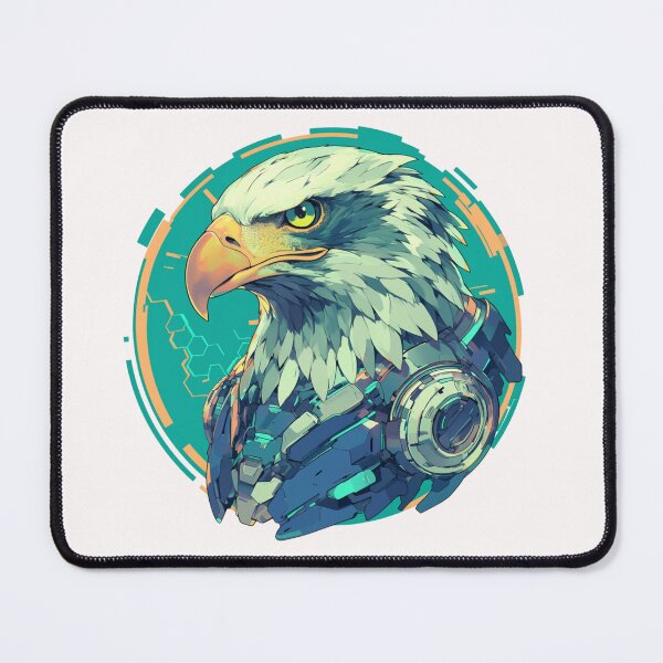 Item preview, Cyber eagle // eagle // Cool Animal // Cyber Animal // Future Animal Art // Animal Warrior // Animal Cute Art // Gaming Aesthetic stickers designed and sold by SMARTKIT DESIGNAGENCY.