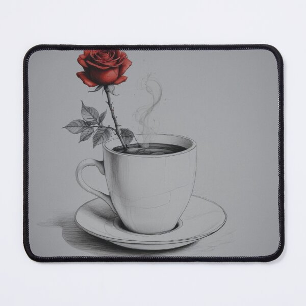 Item preview, Rose with coffee designed and sold by Nomadicx.