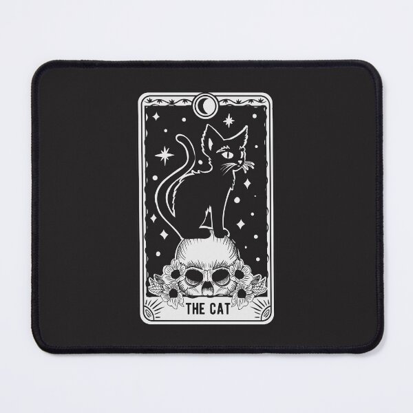 Item preview, Black cat tarot - cartomancy antique witch witchcore occult designed and sold by Fantasy Cache.