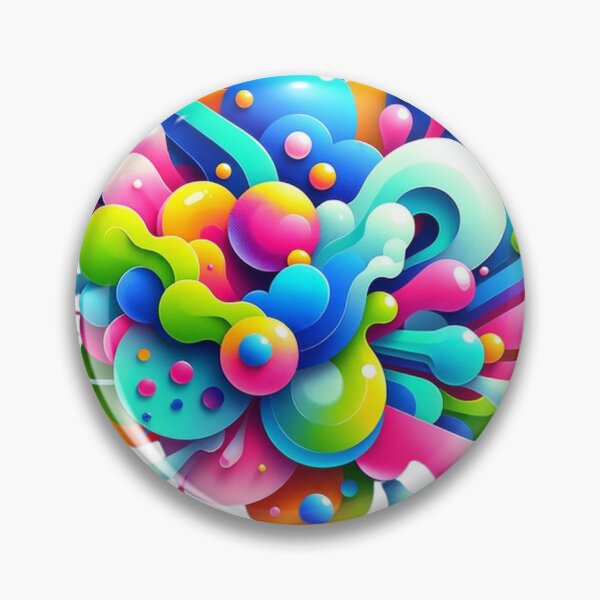 Item preview, Vibrant Color Explosion Abstract Art designed and sold by Willyboy16.