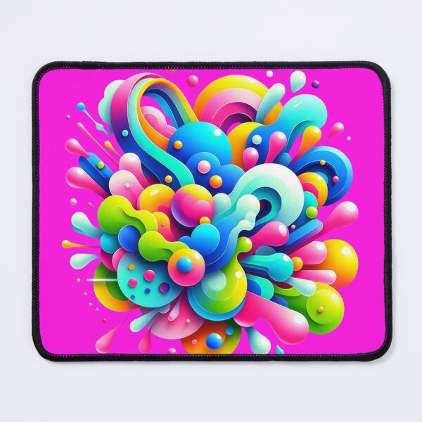 Item preview, Vibrant Color Explosion Abstract Art designed and sold by Willyboy16.