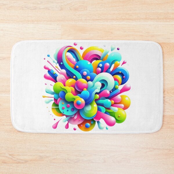 Item preview, Vibrant Color Explosion Abstract Art designed and sold by Willyboy16.