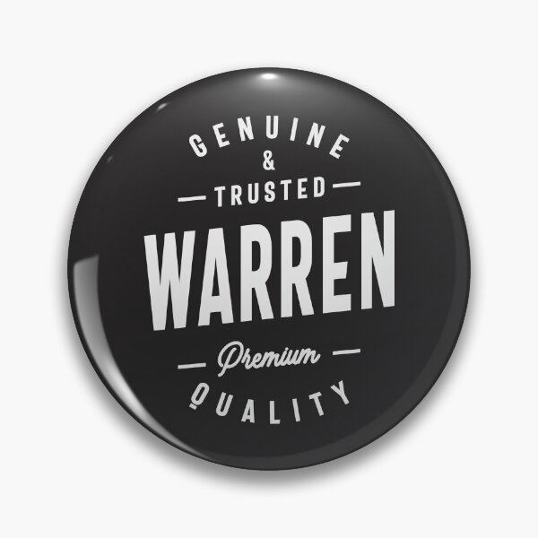 Item preview, Warren Genuine and Trusted - Name Warren designed and sold by cidolopez.