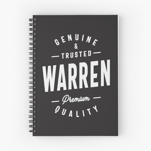 Item preview, Warren Genuine and Trusted - Name Warren designed and sold by cidolopez.