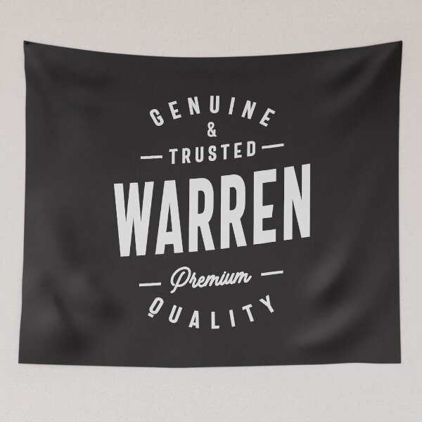 Item preview, Warren Genuine and Trusted - Name Warren designed and sold by cidolopez.