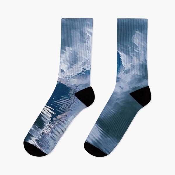 Item preview, sky from water's perspective blue designed and sold by Rose Ostenson.