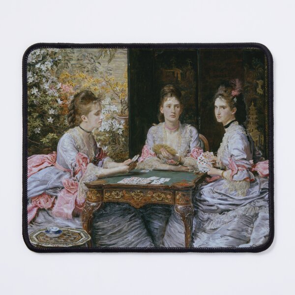 Item preview, Hearts are Trumps (1872) - John Everett Millais designed and sold by SALON DES ARTS.