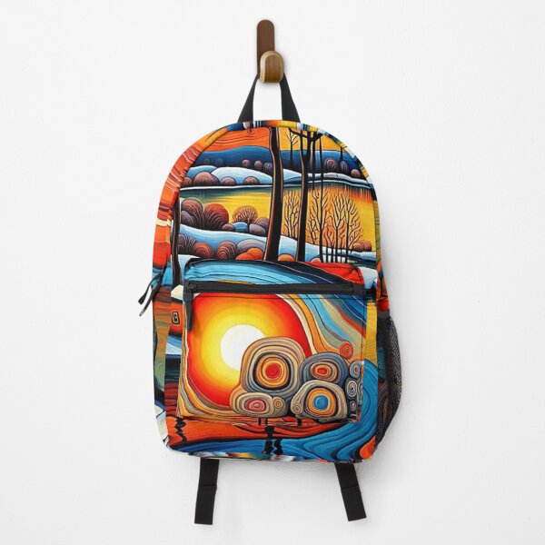 Item preview, Winter day at sunset 8 designed and sold by George Hutton Hunter.