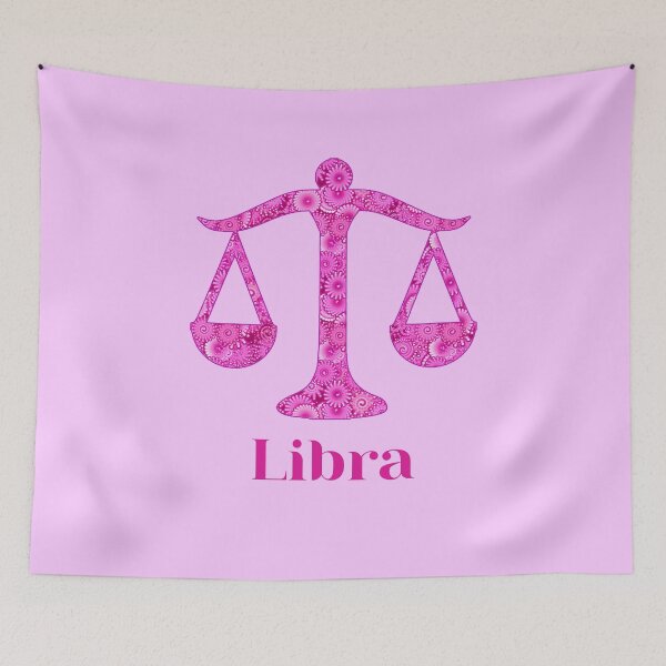 Item preview, Zodiac Sign for Libra in Magenta and Pink designed and sold by Marymarice.