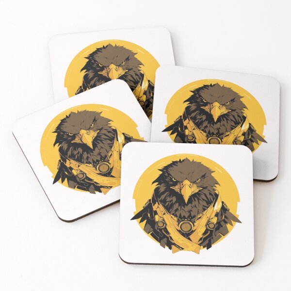 Item preview, Cyber eagle // eagle // Cool Animal // Cyber Animal // Future Animal Art // Animal Warrior // Animal Cute Art // Gaming Aesthetic stickers designed and sold by SMARTKIT  DESIGNAGENCY.