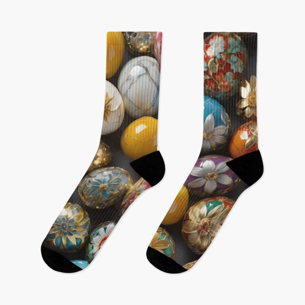 Item preview, 3D Marble Spheres, Balls with floral design, colorful flowers, trendy stylish background designed and sold by HAKKI ARSLAN.
