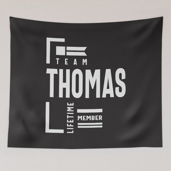 Item preview, Team Thomas Lifetime Member - Name Thomas designed and sold by cidolopez.