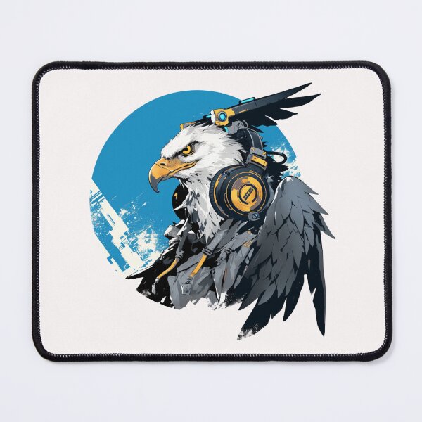 Item preview, Cyber eagle // eagle // Cool Animal // Cyber Animal // Future Animal Art // Animal Warrior // Animal Cute Art // Gaming Aesthetic stickers designed and sold by SMARTKIT DESIGNAGENCY.
