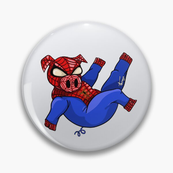 Item preview, Spiderpig - light background designed and sold by Themys24.
