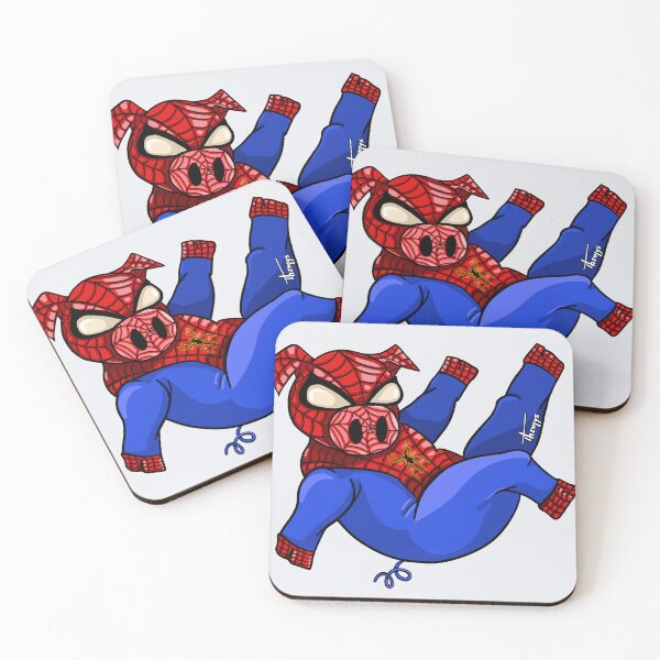 Item preview, Spiderpig - light background designed and sold by Themys24.