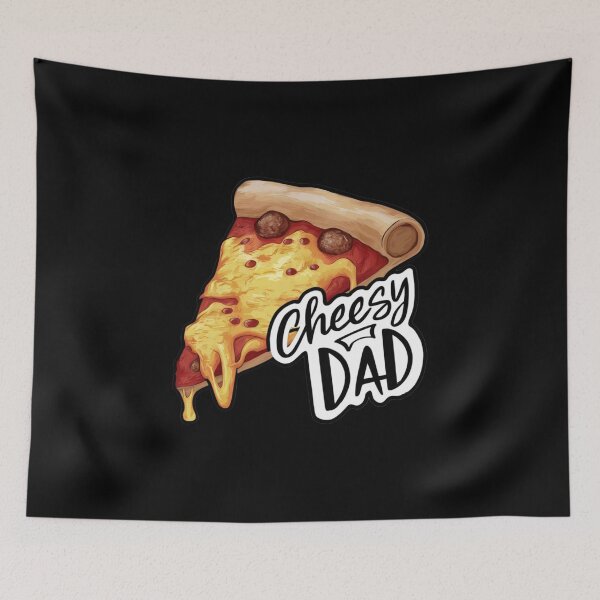 Item preview, Cheesy Dad Joke Slice of Pizza designed and sold by Redgiant87x.