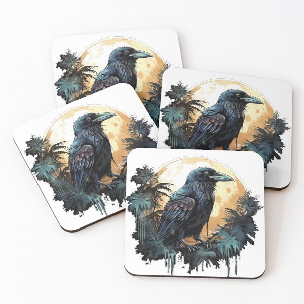 Item preview, crow designed and sold by Mohamedeinoo.