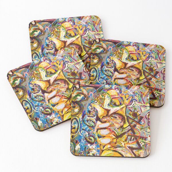 Item preview, jackson pollock painting designed and sold by David-thomi.
