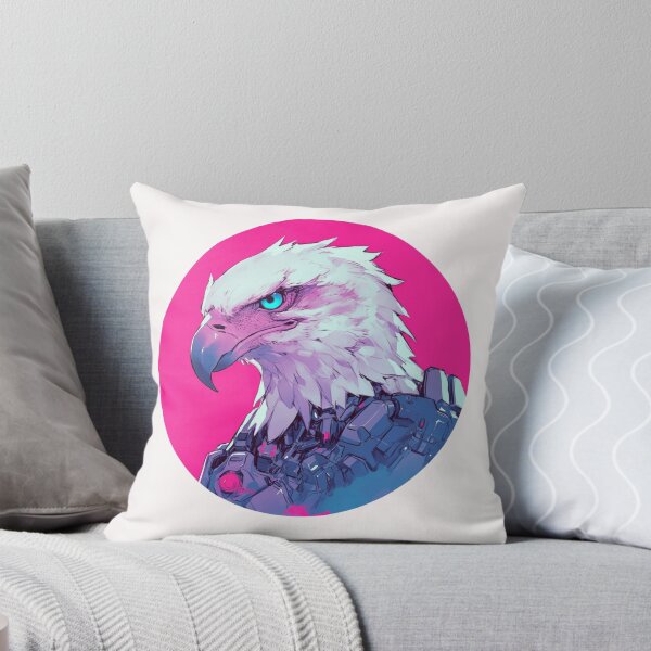 Artikelvorschau, Cyber-Adler // Adler // Cooles Tier // Cyber-Tier // Tierkunst der Zukunft // Tierkrieger // Niedliche Tierkunst // Ästhetische Gaming-Aufkleber entworfen und verkauft von SMARTKIT DESIGNAGENCY.