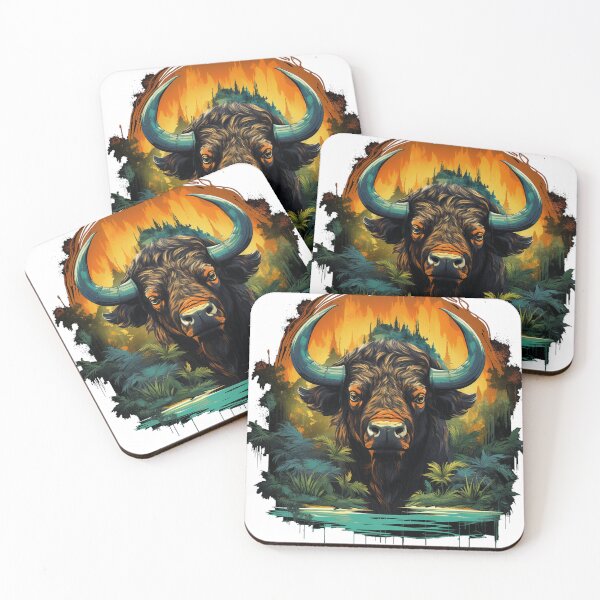 Item preview, Wild buffalo designed and sold by Mohamedeinoo.