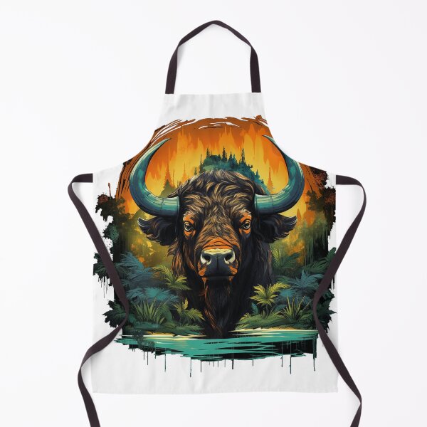Item preview, Wild buffalo designed and sold by Mohamedeinoo.