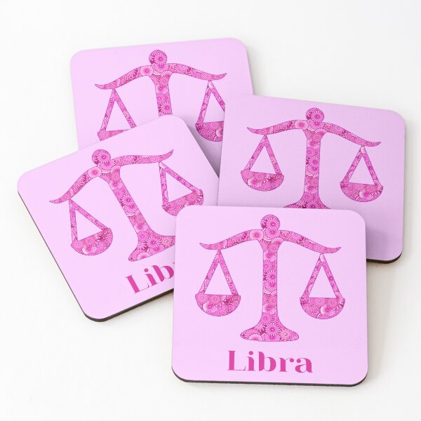 Item preview, Zodiac Sign for Libra in Magenta and Pink designed and sold by Marymarice.