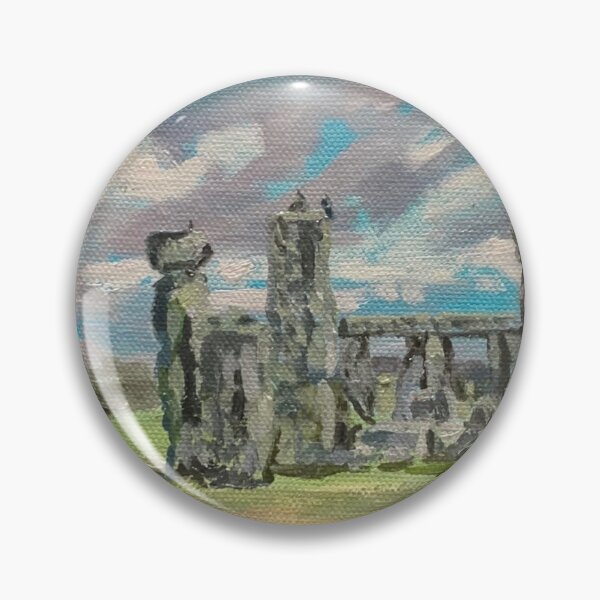 Item preview, Stonehenge in winter skies designed and sold by racheldittrich.