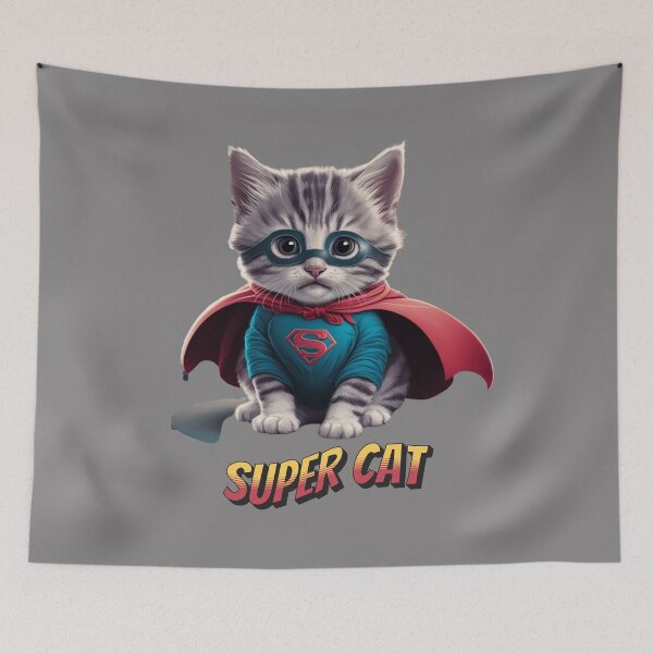 Item preview, Unleash Your Inner Hero with Our Super Cat Design! designed and sold by StyleFused.