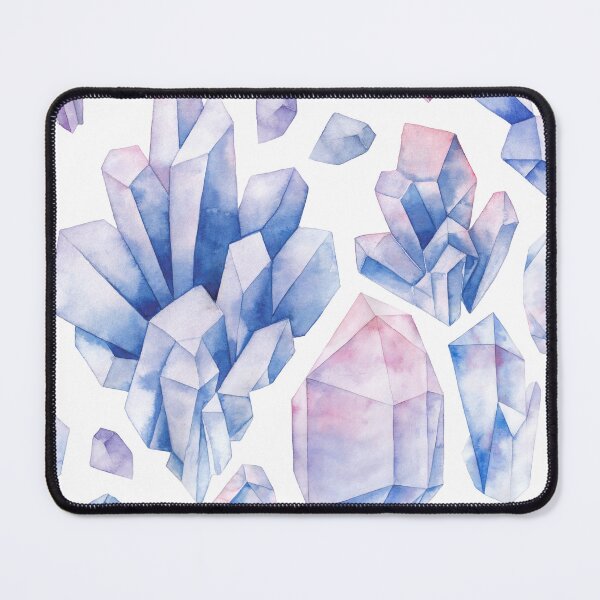 Item preview, Watercolor pastel colored crystals designed and sold by Ekaterina Glazkova.