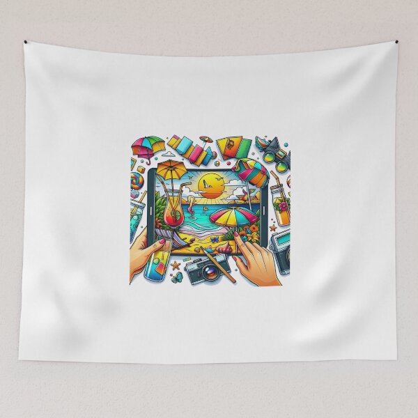 Item preview, Colorful summer time designed and sold by ModederZukunft.